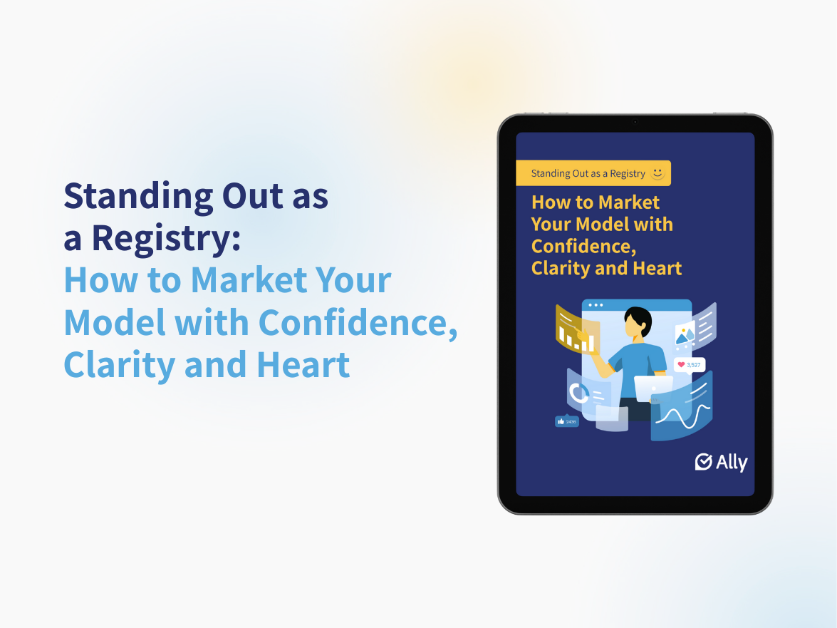 Standing Out as a Registry How to Market Your Model with Confidence, Clarity and Heart